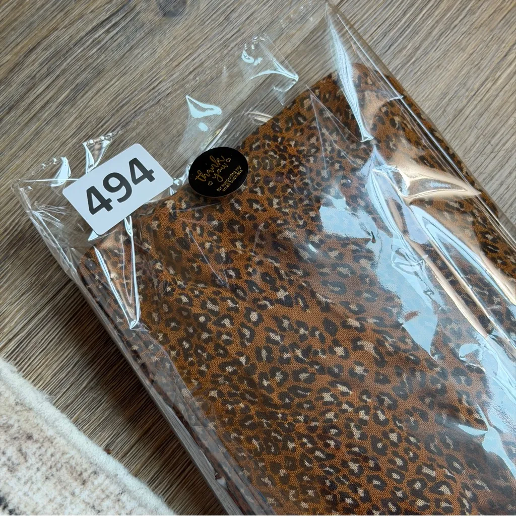 Urban Outfitters Brown Leopard Patterned Ruffle Spaghetti Strap Mini Dress - Image 13