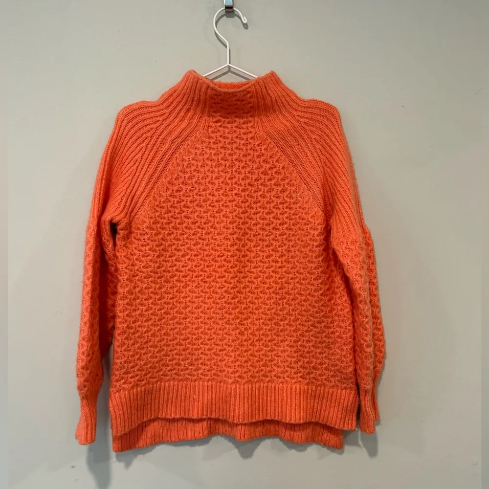 Anthropologie Bia Coral Mock Neck Tunic Sweater Size Small 1719 - Image 3