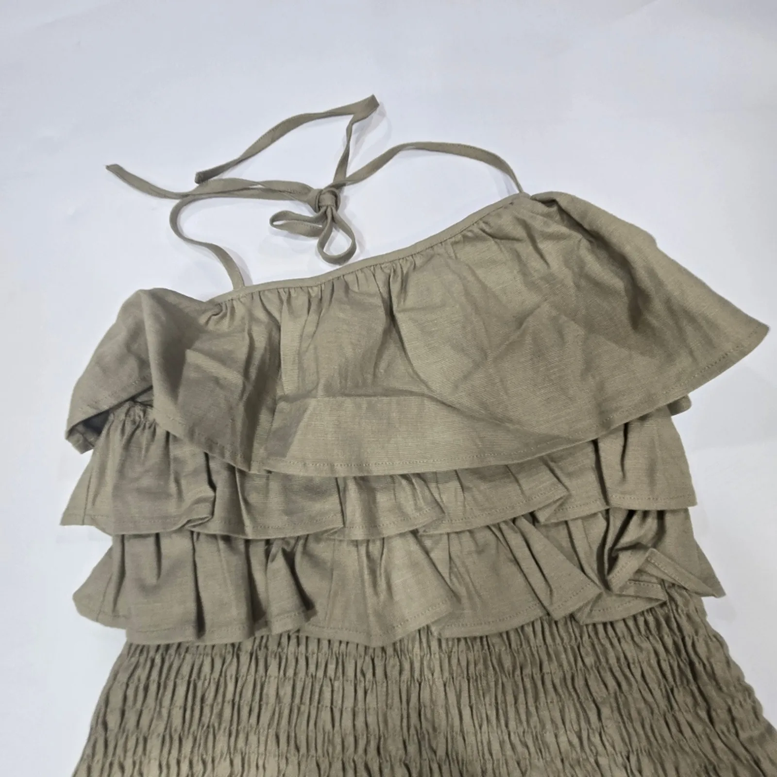 Tularosa Rory Dress in Sage Green XS - Image 4