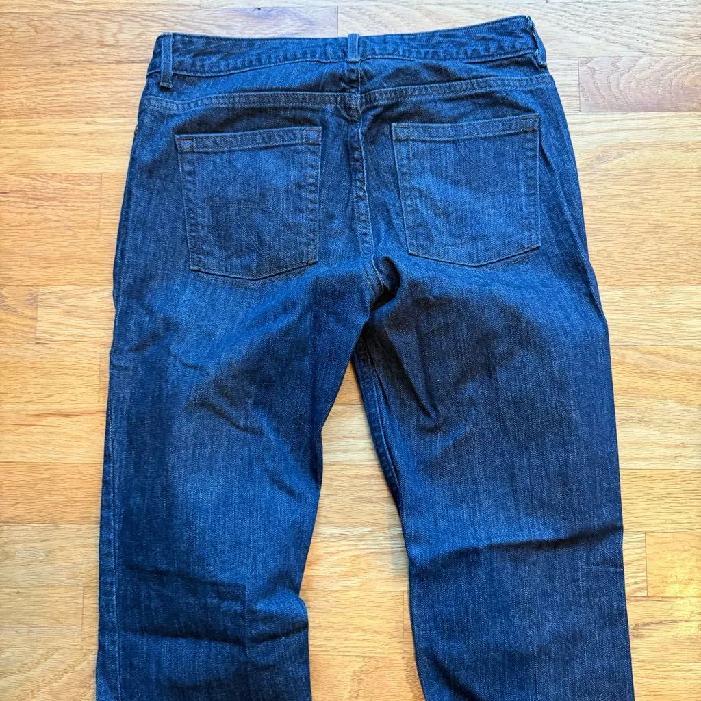 Simply Vera Vera Wang Dark Blue Straight Jeans - Image 2