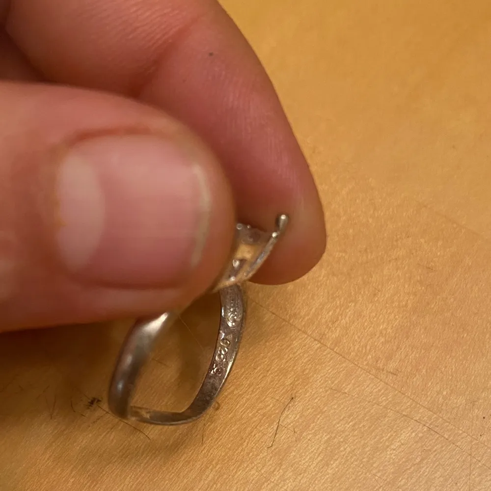 Silver Ring Set with Stone Settings - Image 7