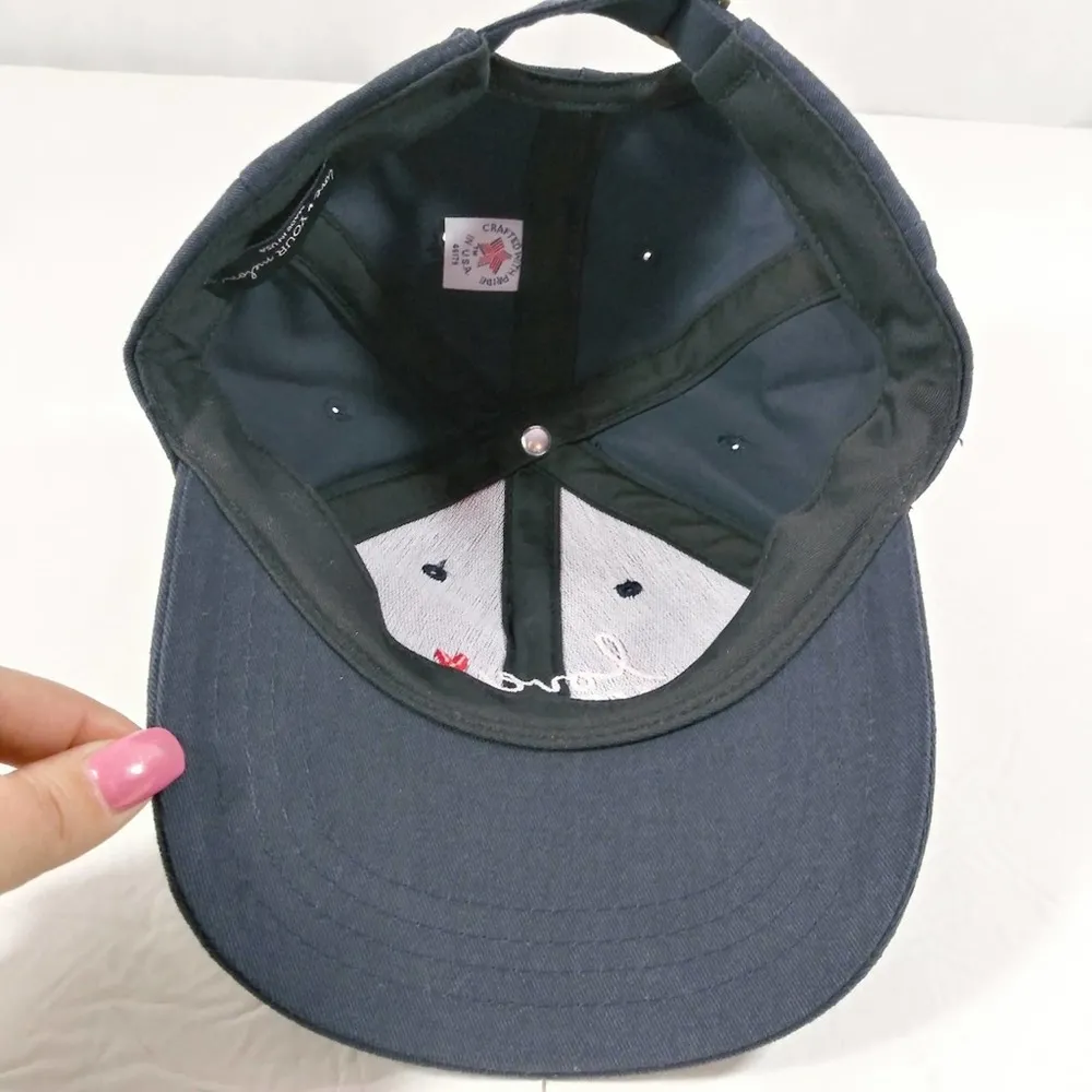 Love Your Melon Navy Adjustable Fit Baseball Hat - Image 5