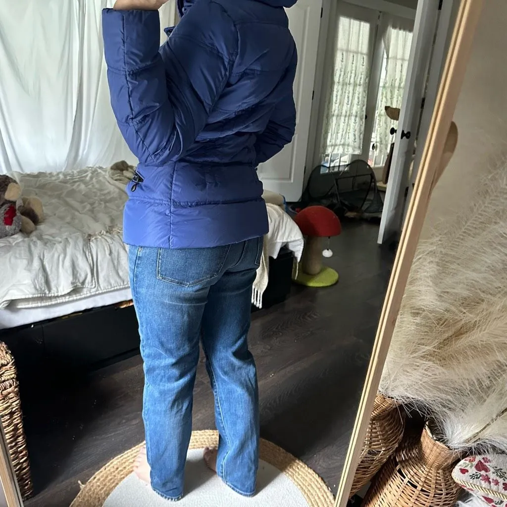 Moncler Women’s 1 Purple Vosges Puffer Jacket Authentic - Image 3