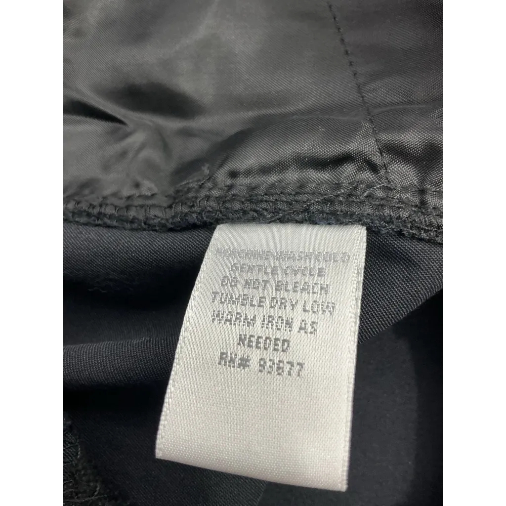 Womans Worthington Woman Stretch Casual Pants 20W Black Straight Wide Leg - Image 4