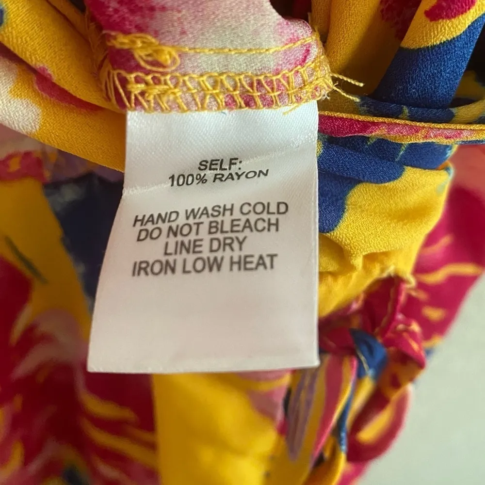 Lulu's Successful Statice Mustard Yellow Floral Jumpsuit - Image 8