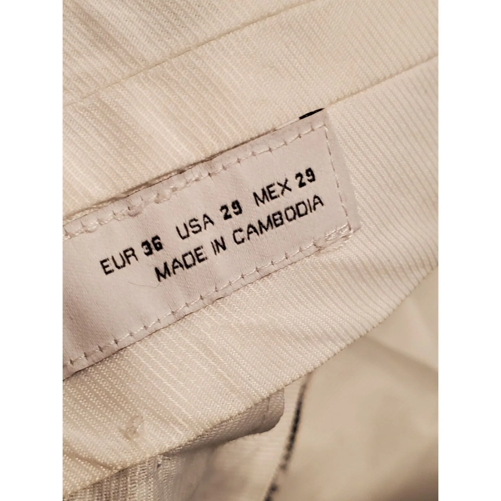 Zara Women's Gray Check Polyester Mid Rise Skinny Legs Casual Dress Pant Size 29 - Image 9