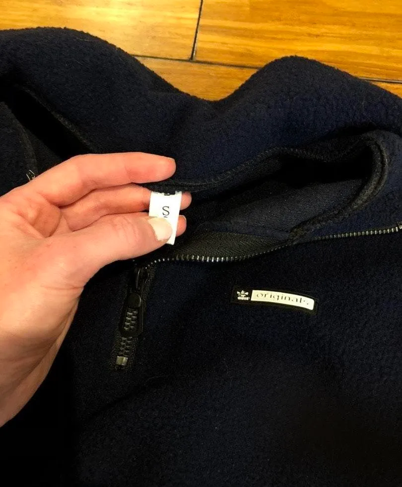 Quarter Zip Pullover Blue - Image 2