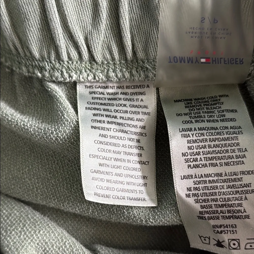 Tommy Hilfiger Size Small Women's Teen Girl Green Casual Pants - Image 7