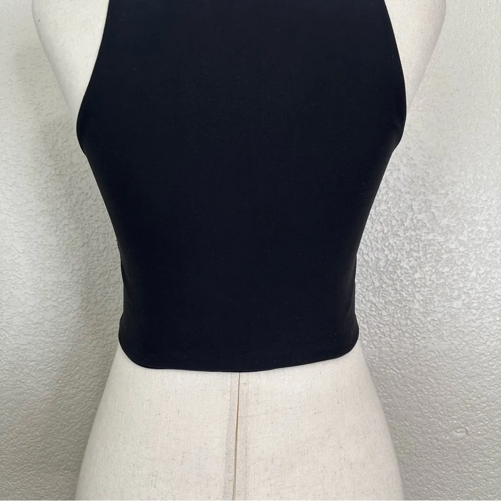 Abercrombie & Fitch YPB SculptLUX Curve Love Plunge Henly Slim Tank, Sz Small - Image 9