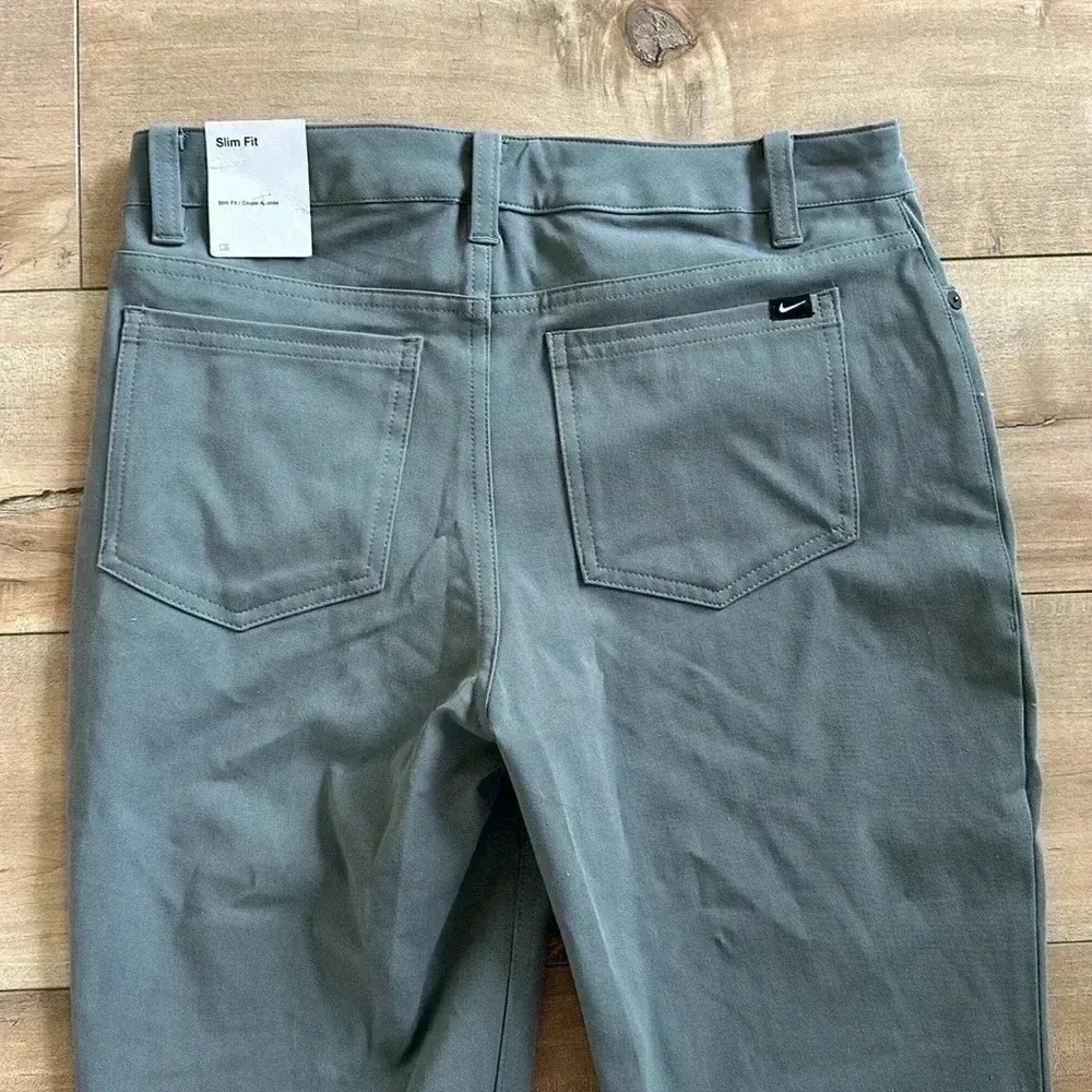 NWT Nike Dri Fit Womens Slim Fit Gray Golf Pants BV6081-084 Sz 4 - Image 8