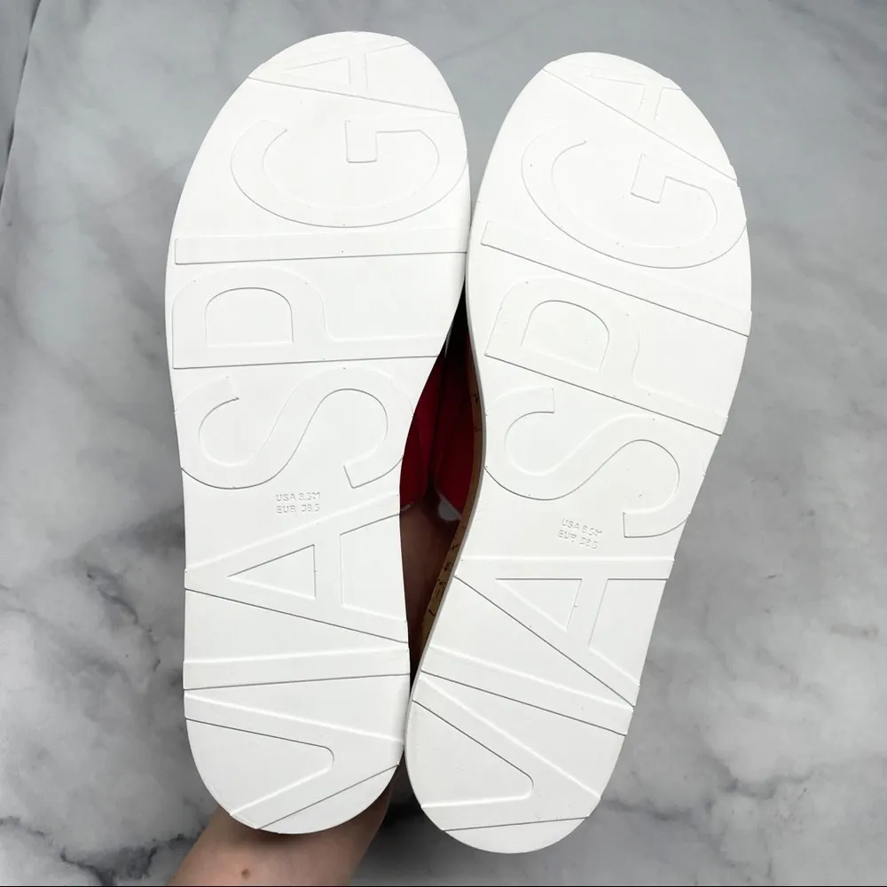 NEW Via Spiga Garcella Suede Platform Slip On Slide Mule Sandals Summer 70s 8.5 - Image 7