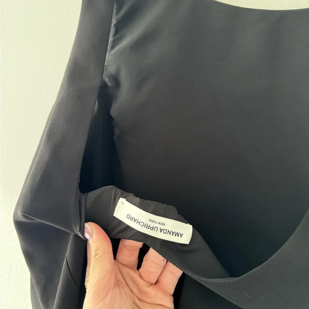 AMANDA UPRICHARD Black Marbella Maxi Dress XL - Image 8