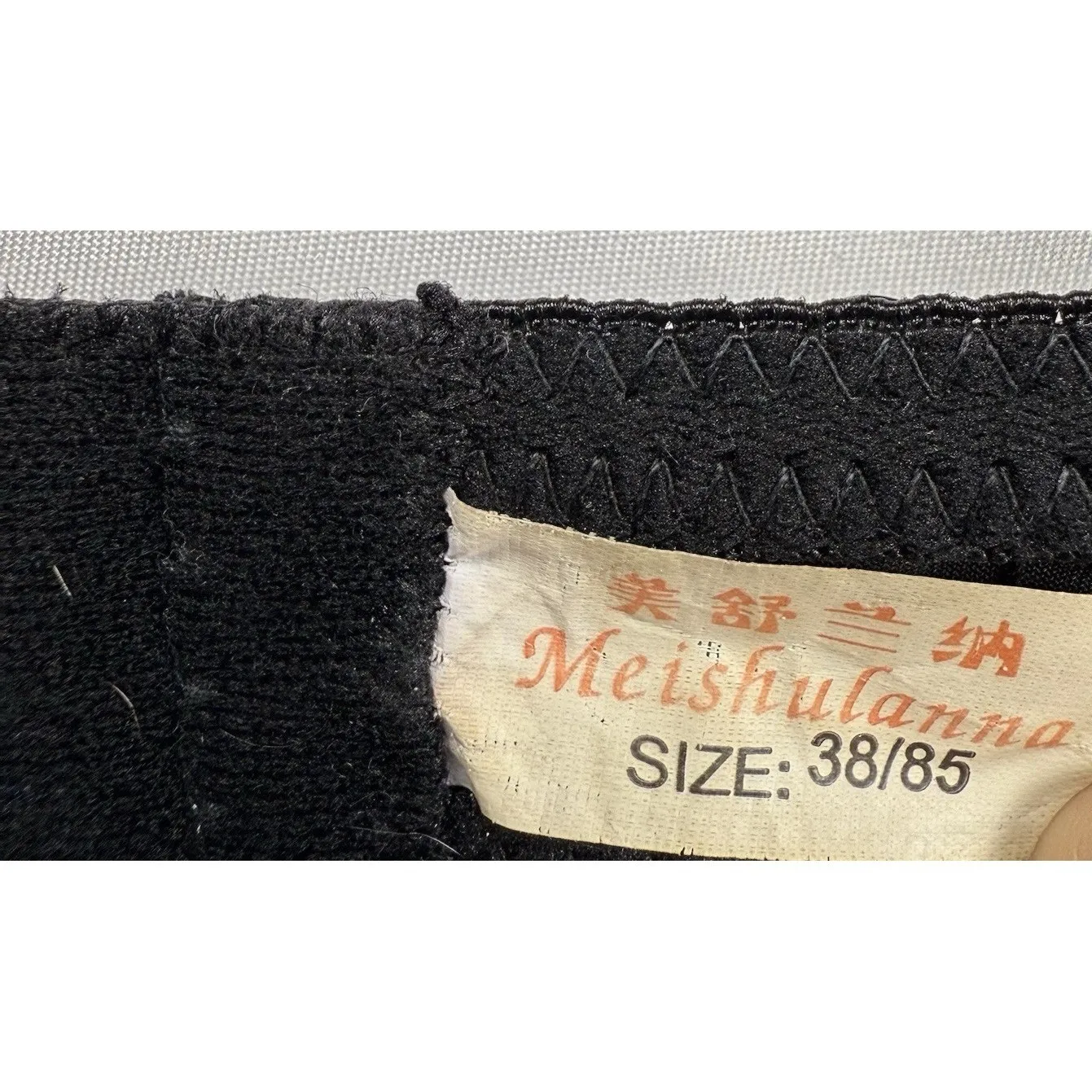 Black‎ Beaded Sequin Bra 38 Band Dance Costume Festival Rave Padded Convertible Black Size undefined - Image 7