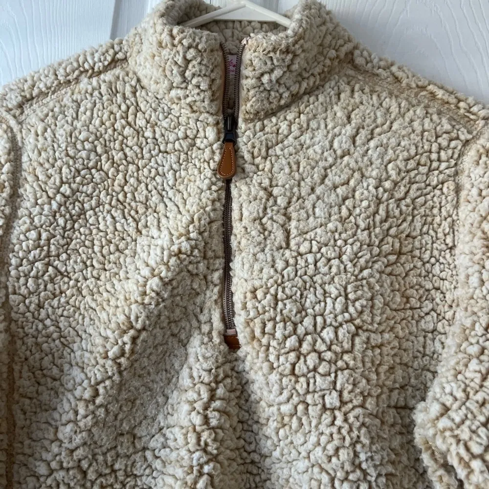 Pink Lily 1/4 Zip Sherpa Size Small - Image 3