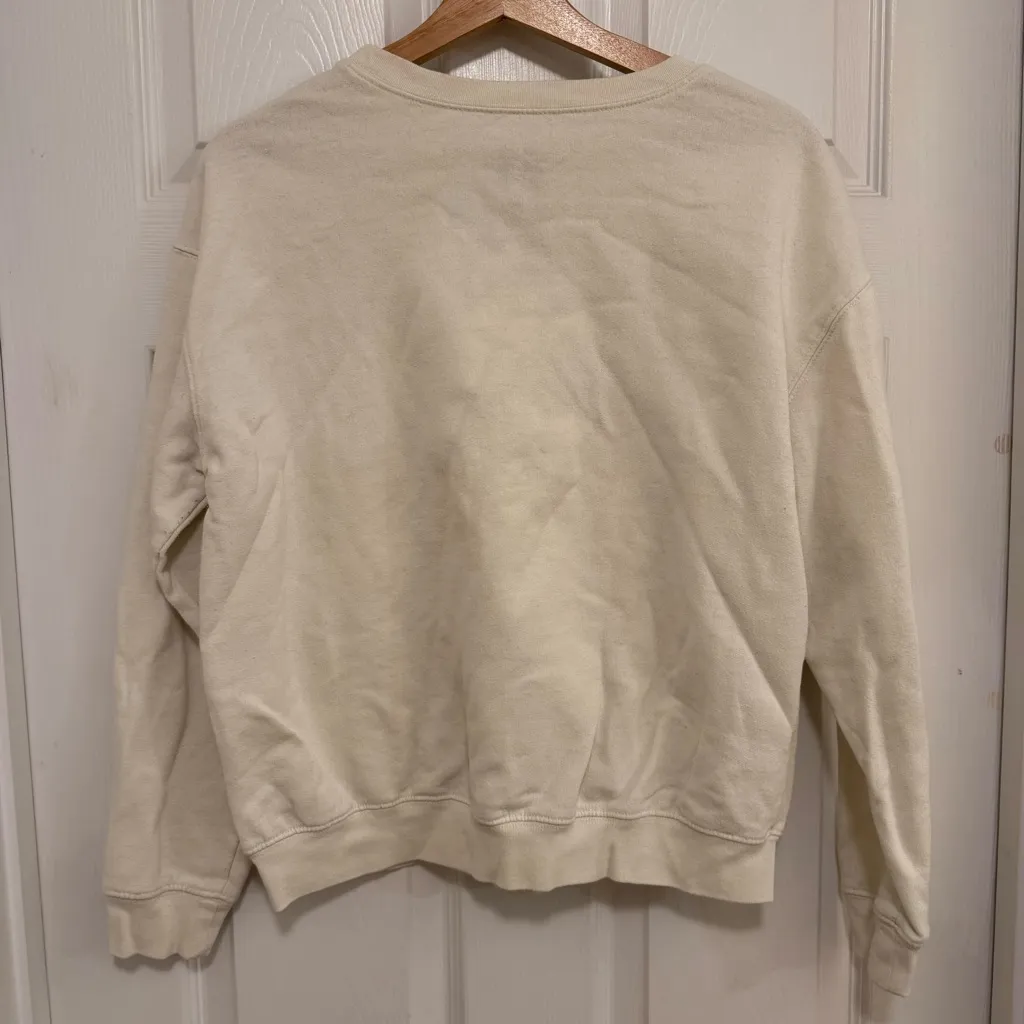 EUC Sanrio Gudetama Busy Doing Nothing Cozy Sweatshirt - Image 4