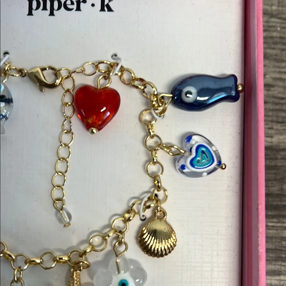 Piper K Nautical Motif Bracelet 🐟♥️🌊🐚 - Image 5
