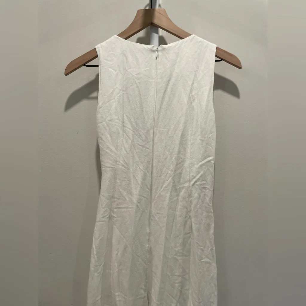 Rosetta Getty x RTR‎ White Apron Jumpsuit Size 0 - Image 9