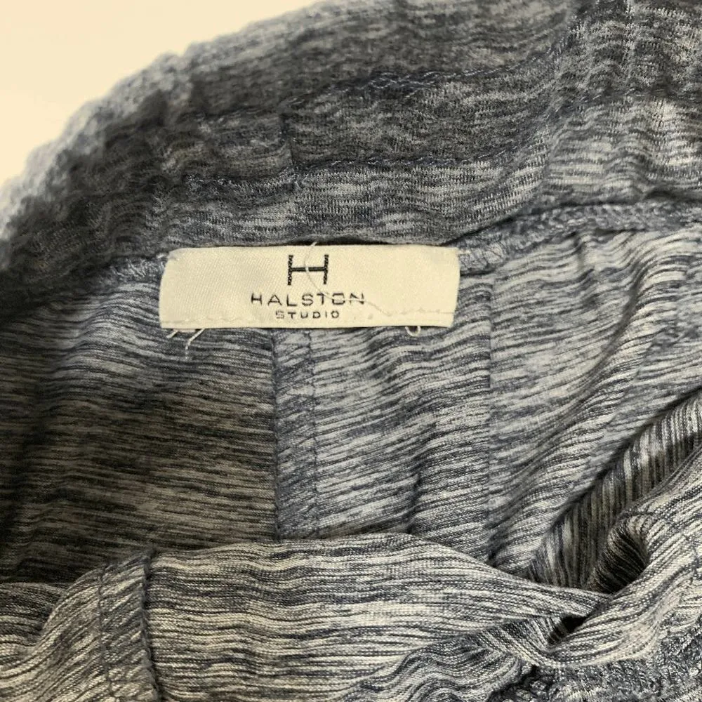 Halston Studio Womens Athletic Comfort Shorts Yoga Gym Activewear Gray Sz Medium - Image 4