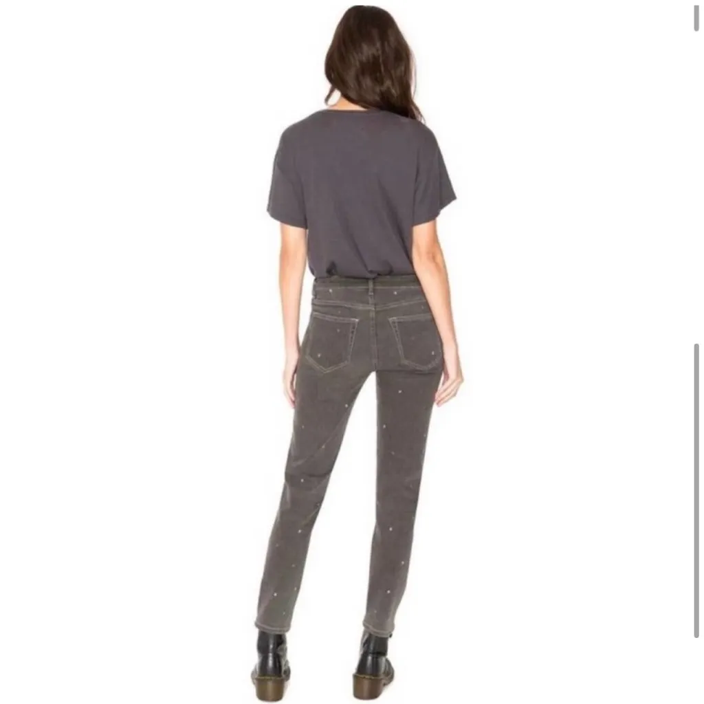 Free People x Sandrine Rose Virgin Label NWT Gray High-Waisted Jeans Size 25 - Image 3