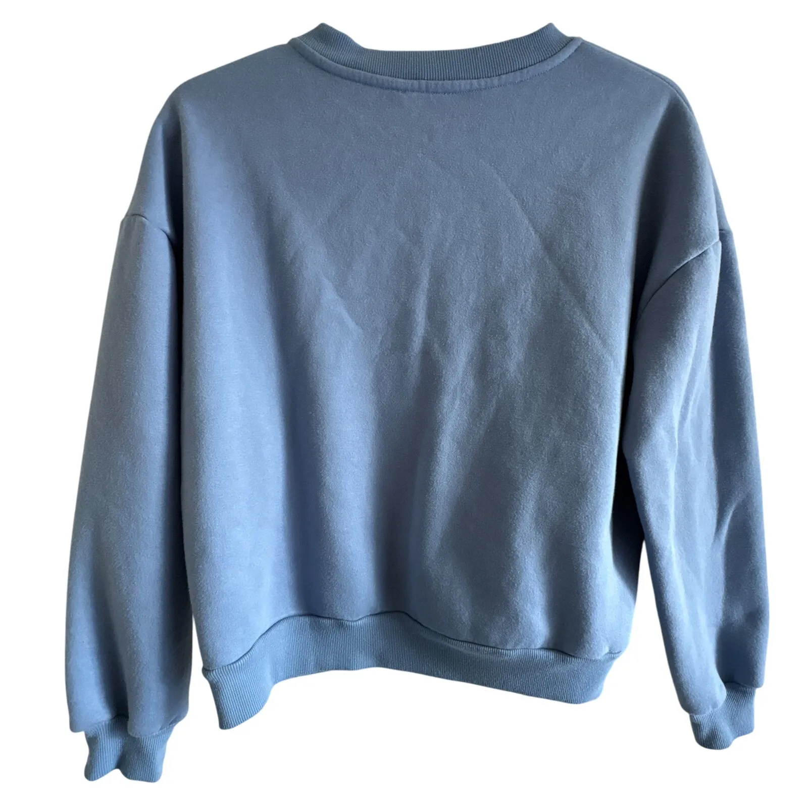 Beach Riot Apres Ski Rhinestone Sweatshirt Blue - Image 8