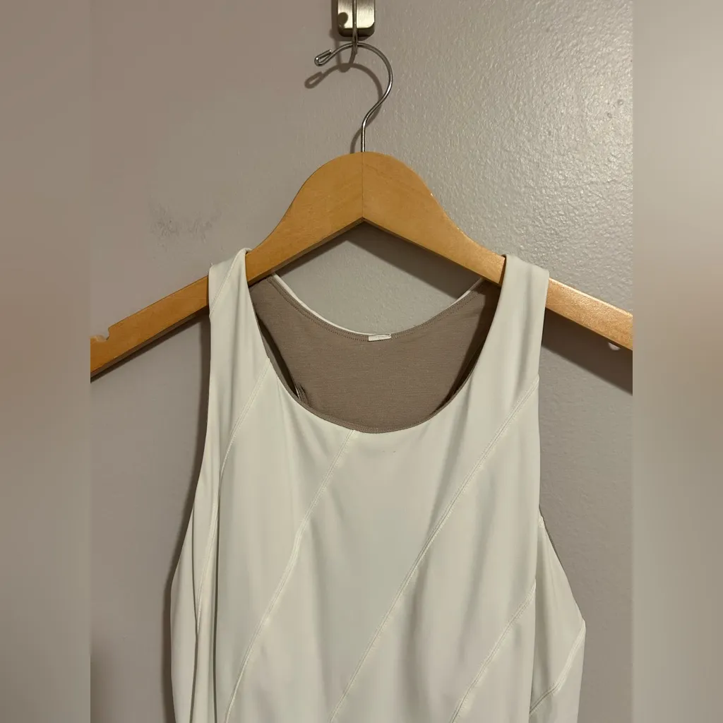 Lululemon Court Crush Tennis Dress in White size 6 - Image 9