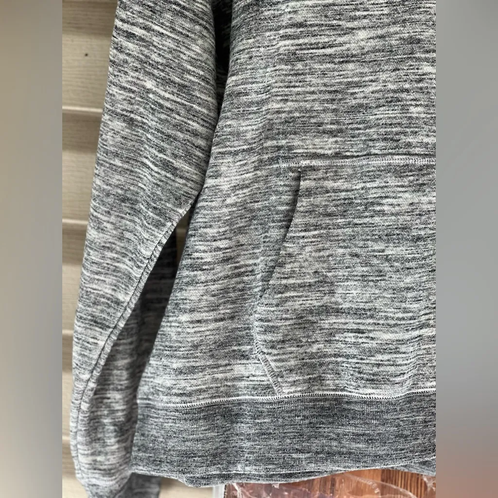 Pink Victoria’s Secret Campus Quarter Zip Pullover Marl Gray - Image 7