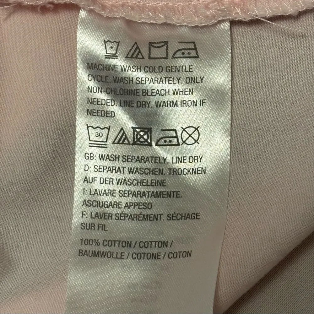 Joan Rivers Light Pink Casual Button-Down Shirt - Image 10