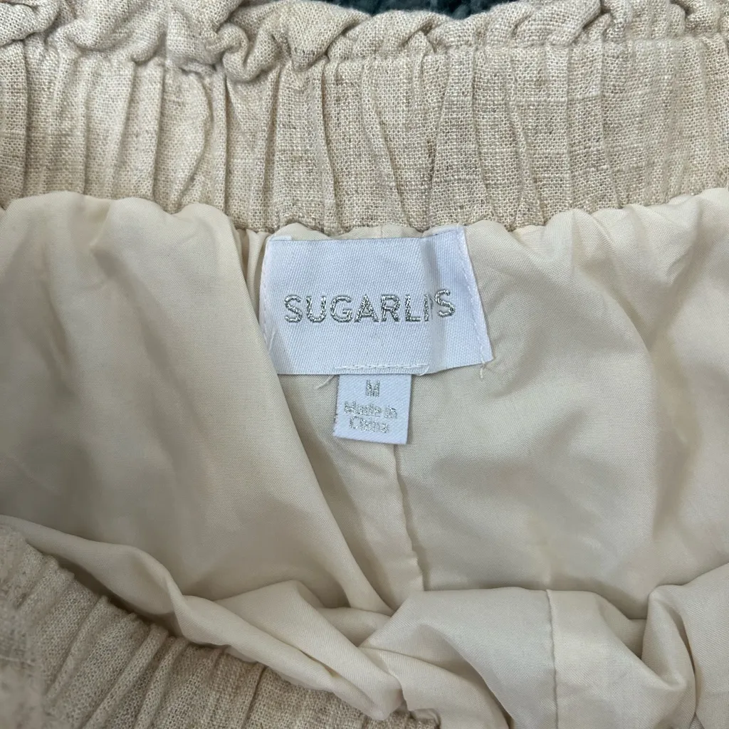 Sugar Lips  Light Gray High Waist Shorts - Image 3