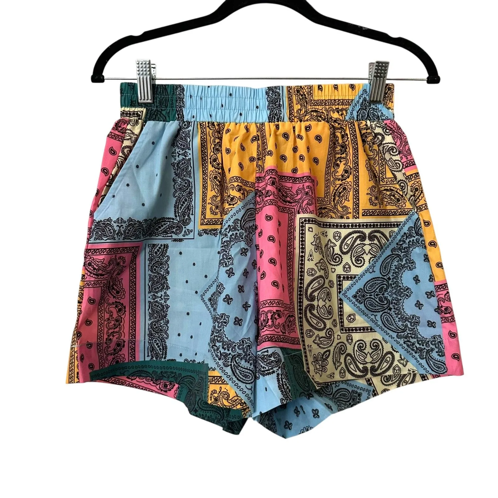 CIDER Paisley Print Multicolor‎ Shorts NWT Medium - Image 2