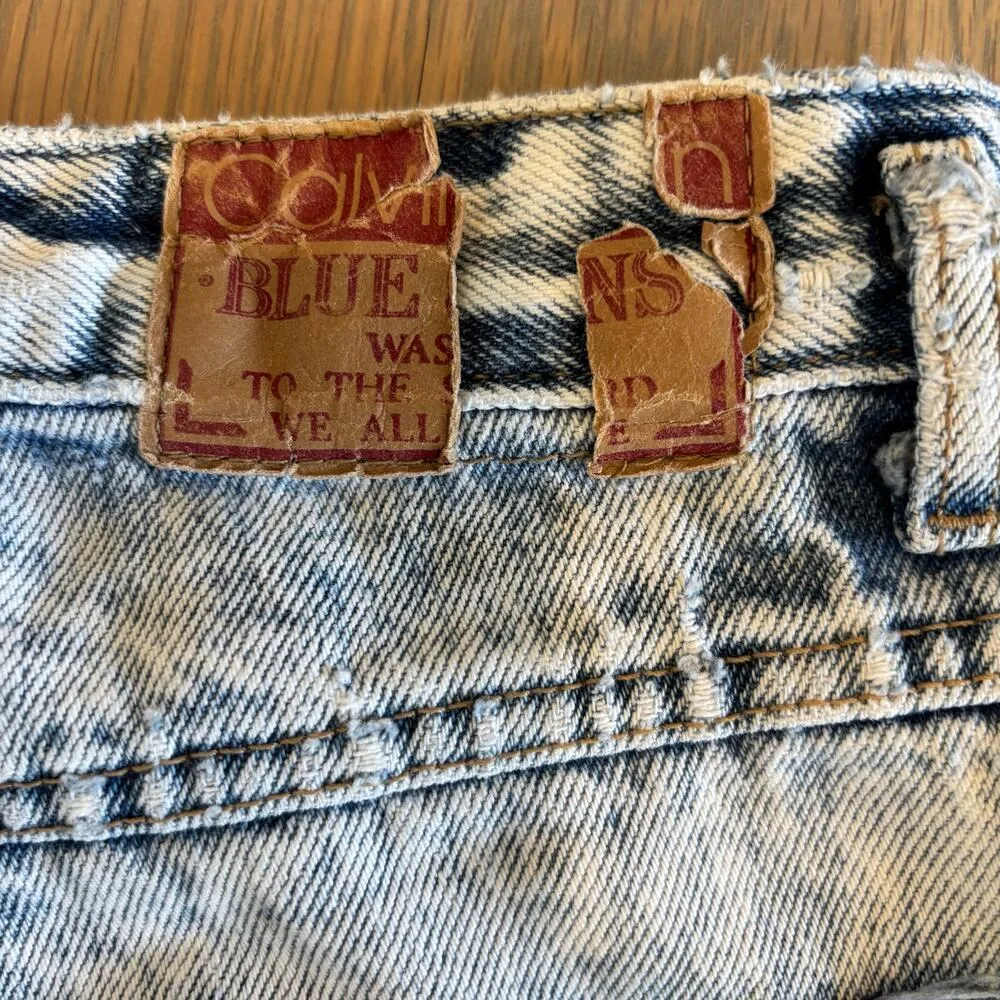 Vintage 80’s Calvin Klein Stone Washed High Waisted Mom Jeans - Image 5