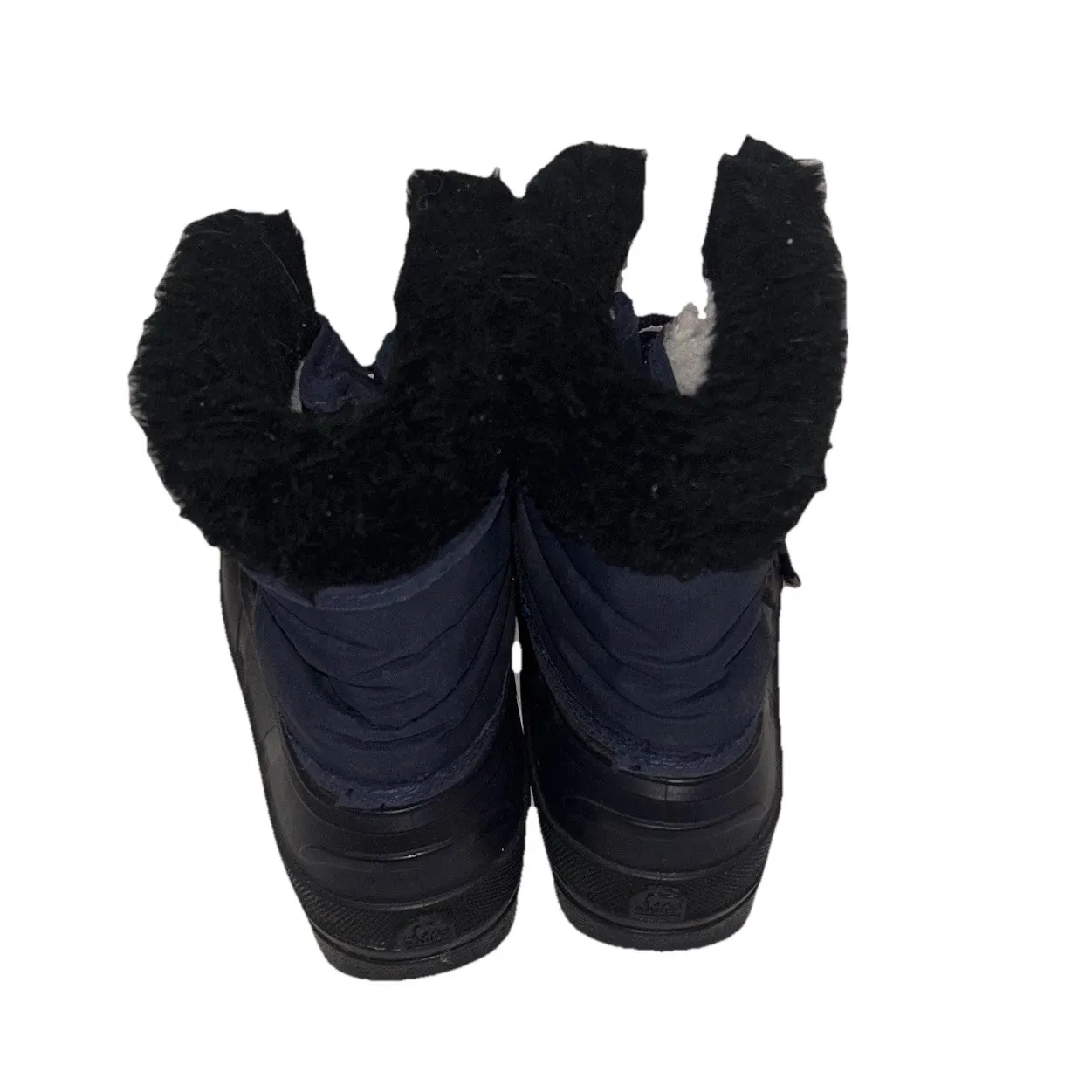 Sorel Kaufman Vintage Winter‎ Boots Women's s8 Waterproof Canada Blue Black - Image 5