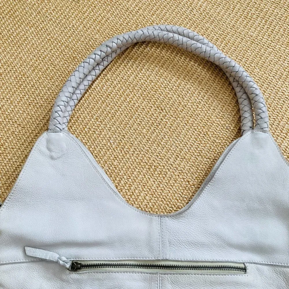 Free People Llana Woven Leather Tote NWOT $178 - Image 8