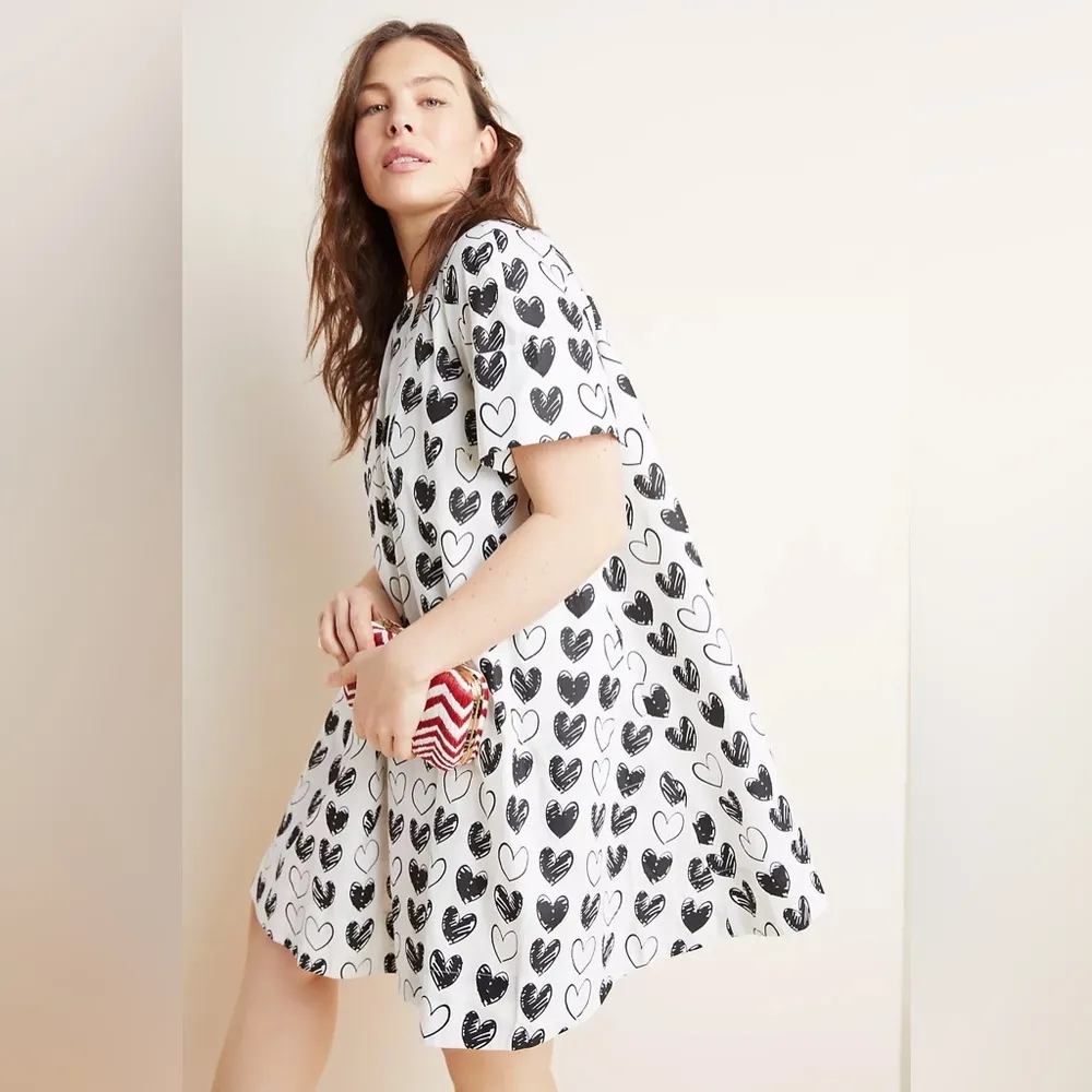 Anthropologie Porridge Sweetheart A-Line mini Dress - XS - Image 5