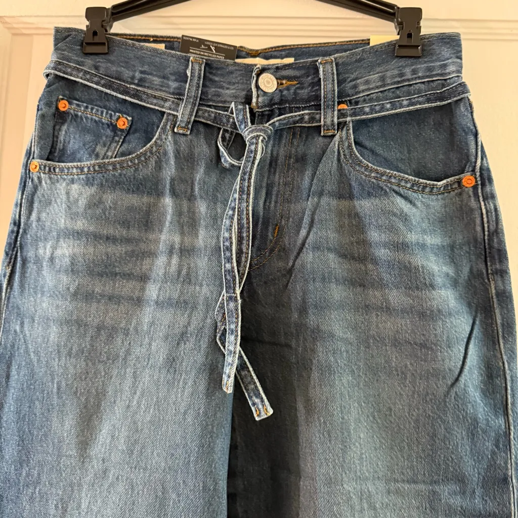 Levi’s XL BAGGY STRAIGHT WOMEN'S JEANS in Frankie’s Dream Size 24 NWT - Image 7