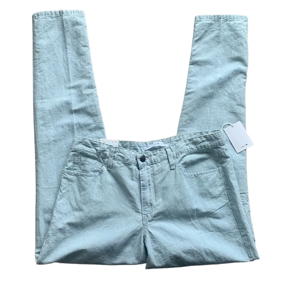 Joe’s Jeans Weekender Slim Fit Linen Sky Blue Pants Sz 30 NWT - Image 6