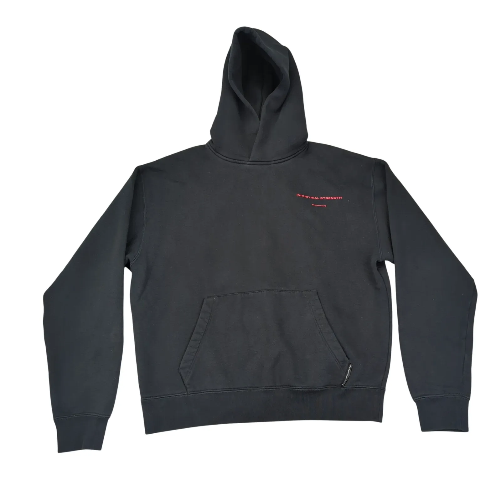 Alexander Wang Black Saw Blade Hoodie Industrial Strength Women's XS Pullover - Image 1