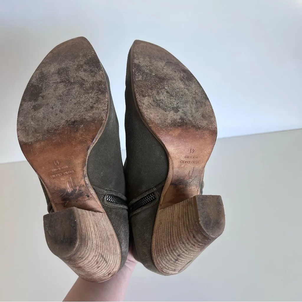 Giuseppe Zanotti Nicky Ankle Boots Suede Side Zip Pointed Toe - Image 13