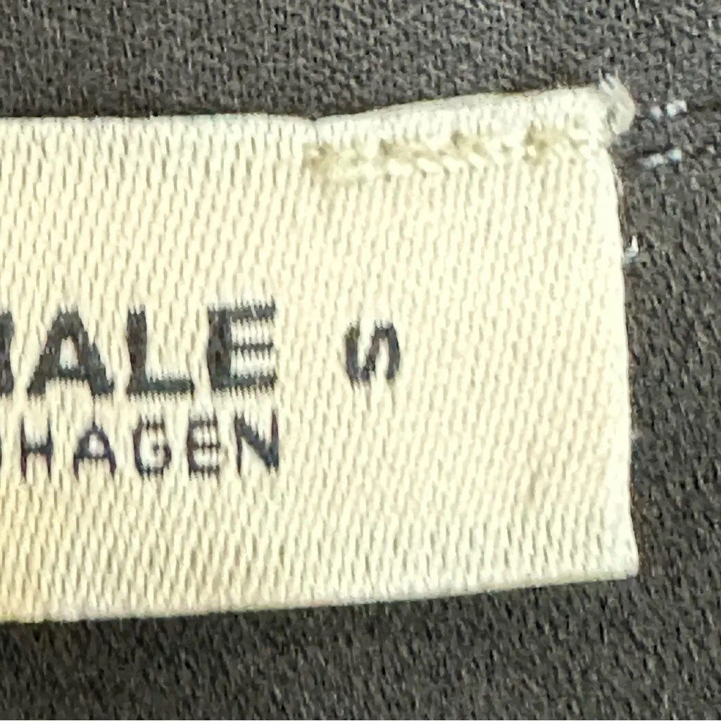 Second Female Copenhagen Black Sleeveless Manja Long Shirt Tunic Small - Image 3