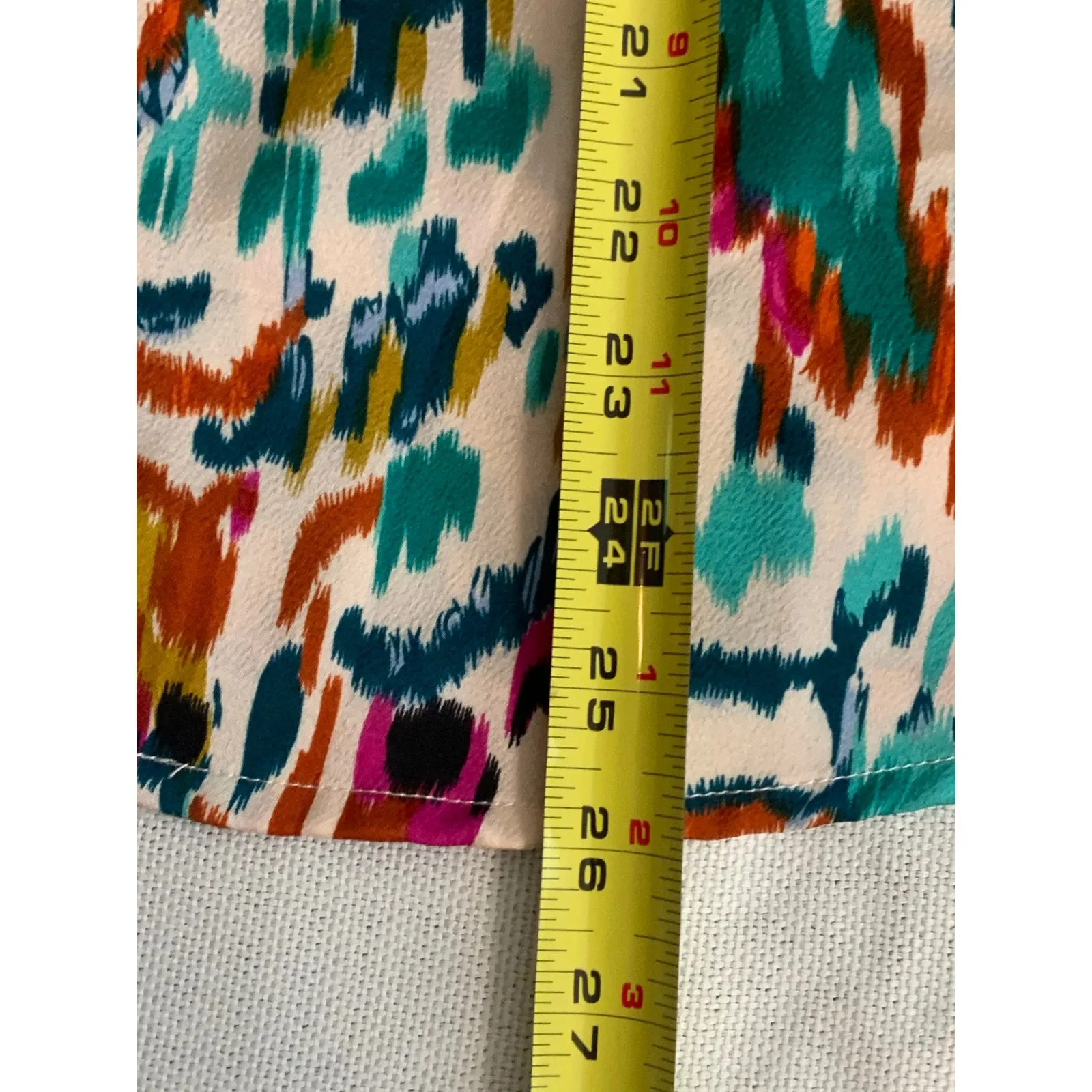Fab'ric Colorful‎ top size small - Image 5