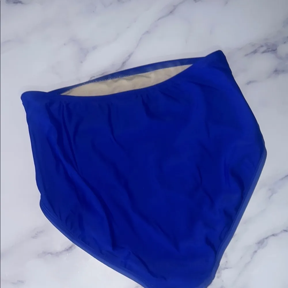 Shade & Shore Royal Blue Bikini Bottoms - Image 4