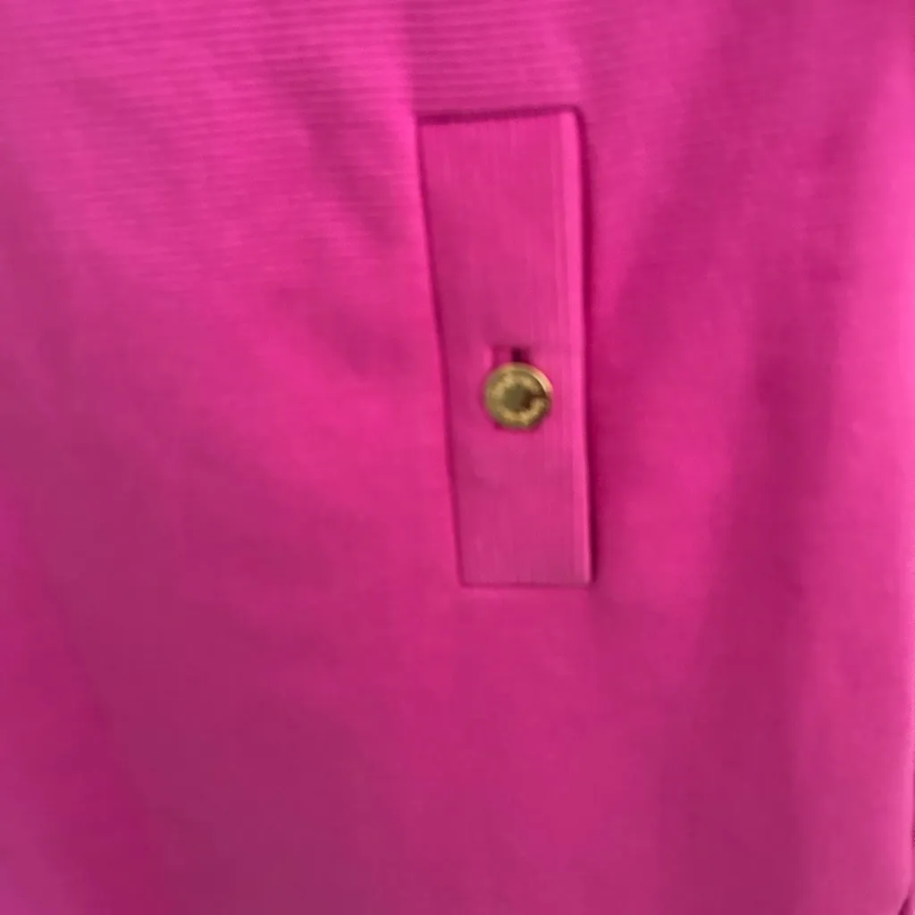 Lilly Pulitzer Vibrant Pink Long Sleeve Dress - Image 3