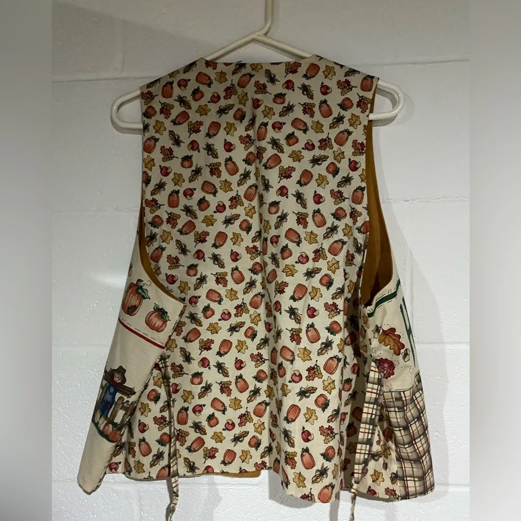 Fall handmade vest fits X - Image 2