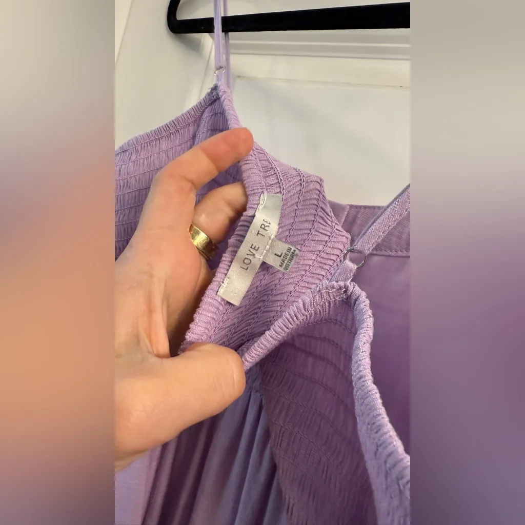 Love Tree Lilac Sleeveless Dress - Image 3