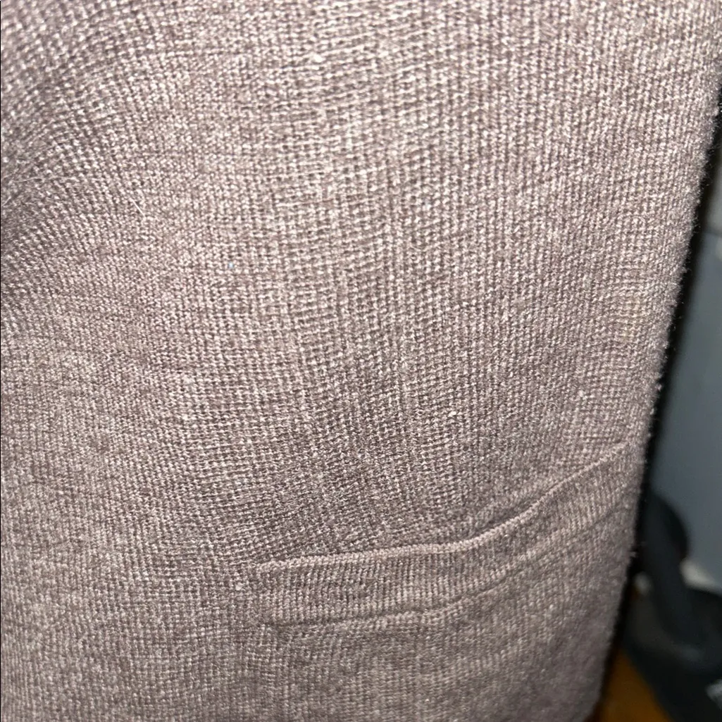 Vintage Silhouette Brown Vest with Gold and Red Embroidery Size M - Image 5