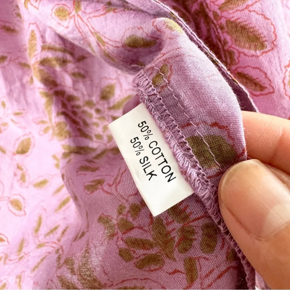 MATTA NY cotton and silk kimono jacket NWT Purple Size undefined - Image 8