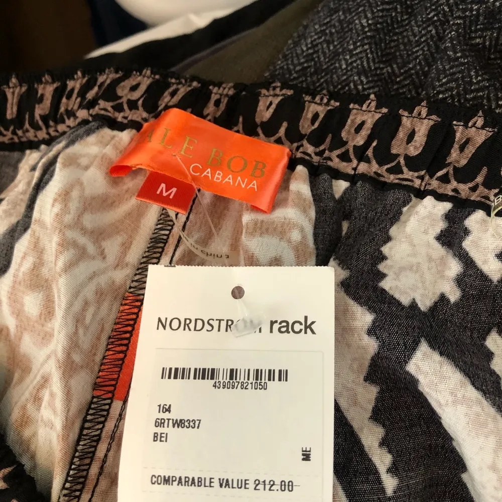 NWT Hale Bob Astine Print Drawstring Pant - Image 5