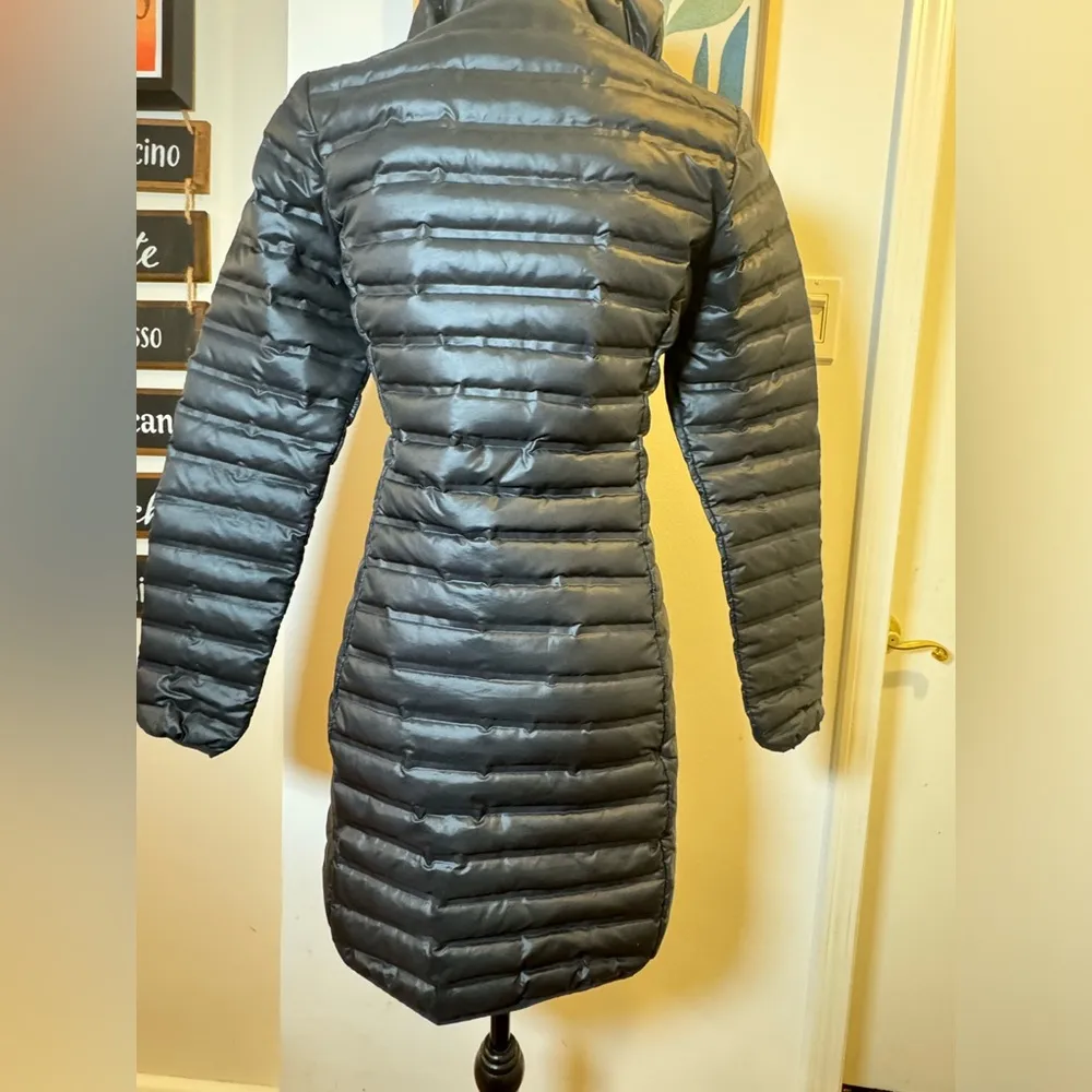 Columbia Flash Forward Long Down Jacket Navy Blue XS - Image 3