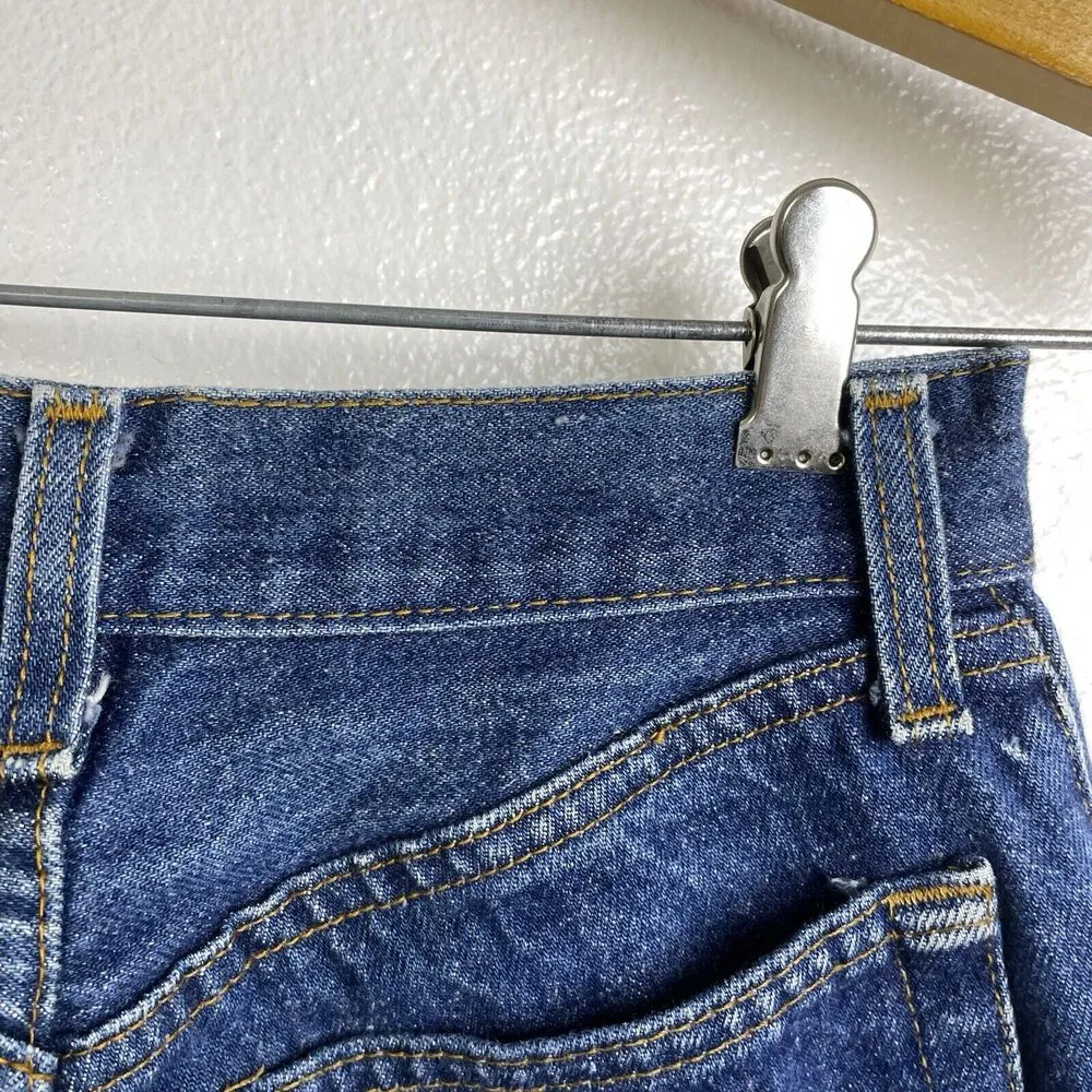 Vintage 80s Levis 501 Jeans Size 9 (25x30) Juniors Womens Denim Button Fly USA - Image 9