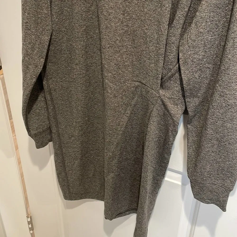 Cabi grey cotton sweatshirt dress medium - Image 7