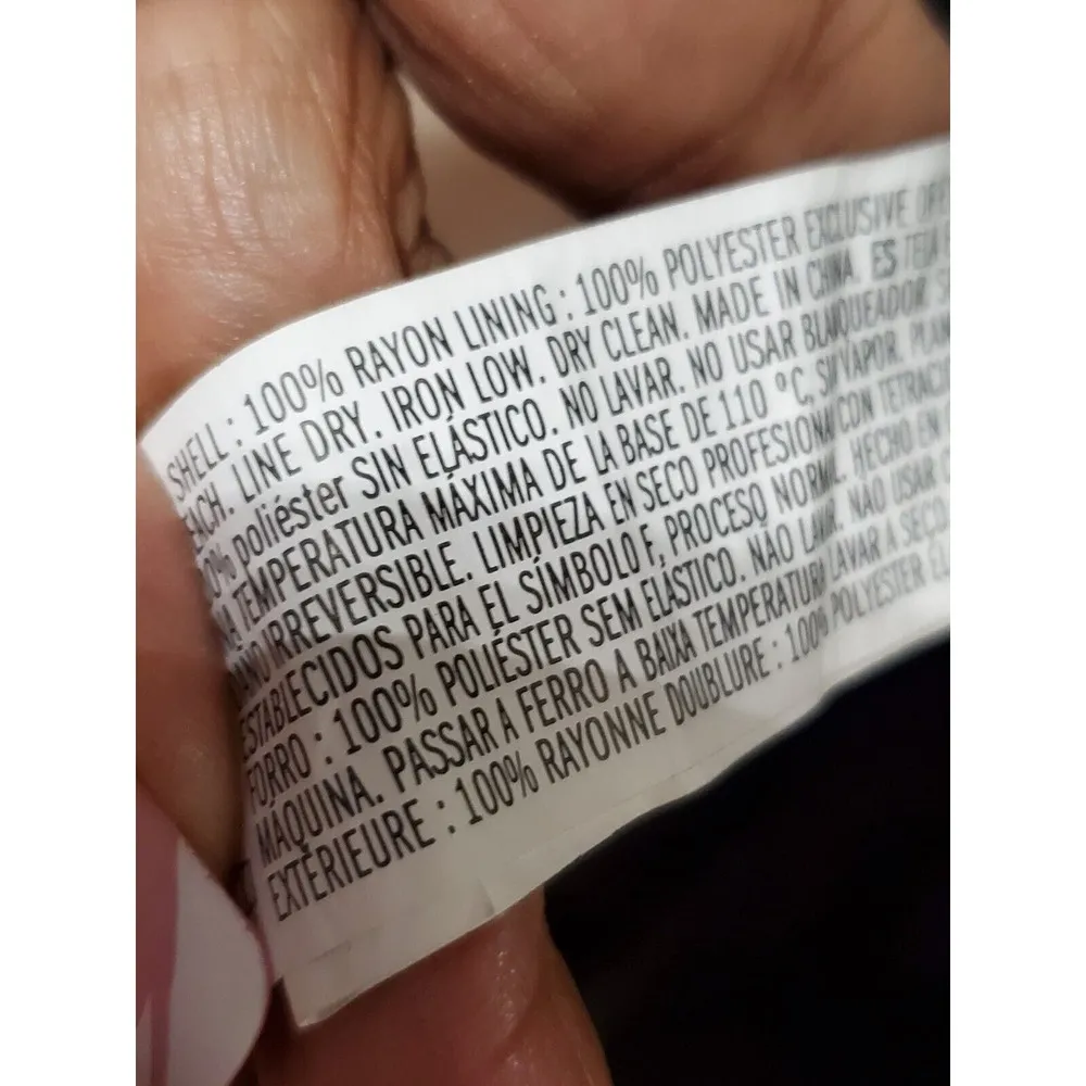 Forever 21 Women's Black Solid Open Side V-Neck Sleeveless Long Maxi Dress M - Image 12